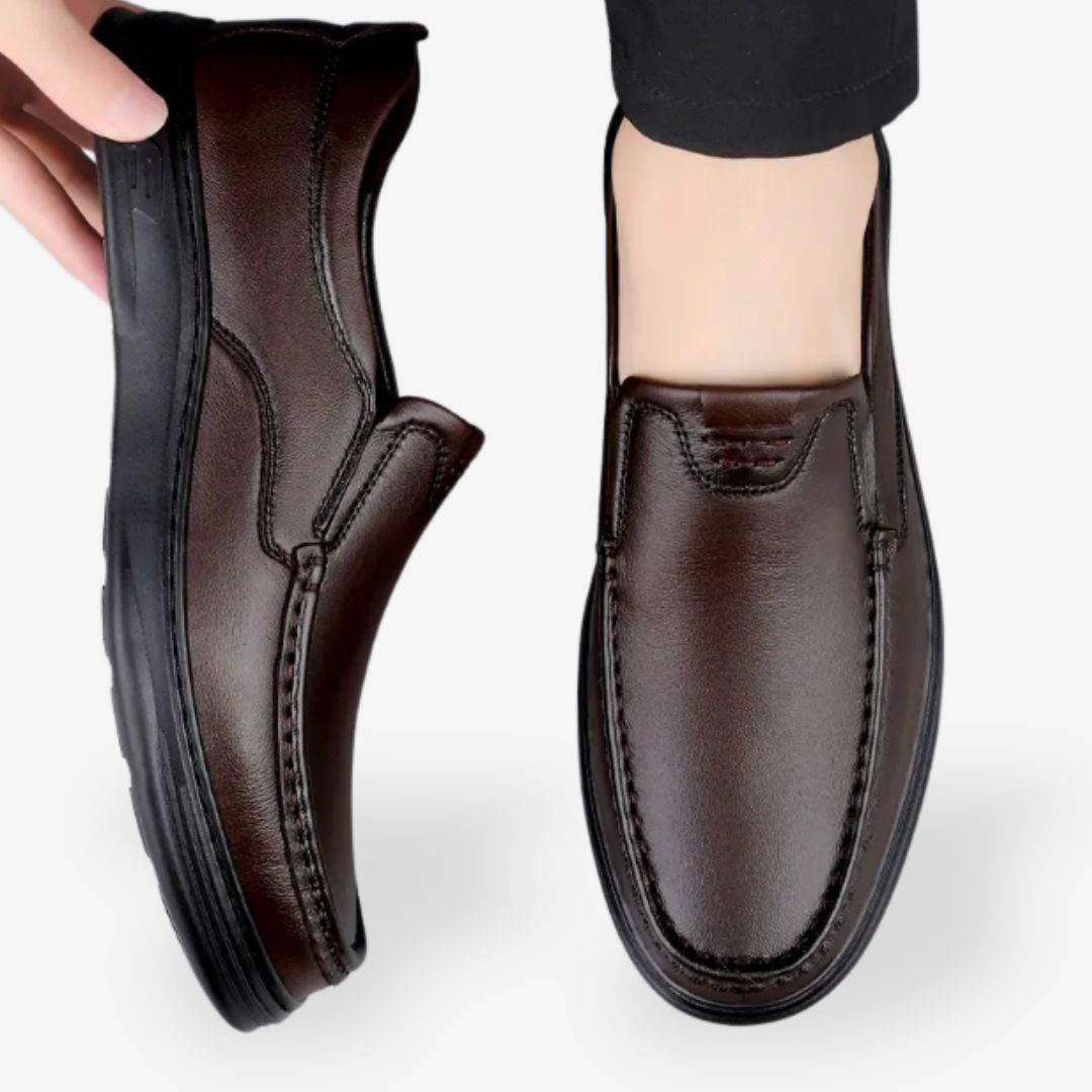 Anspruchsvolle Anzugschuhe aus Kunstleder für Herren mit zeitlosem Charme und klassischem Design | Morris