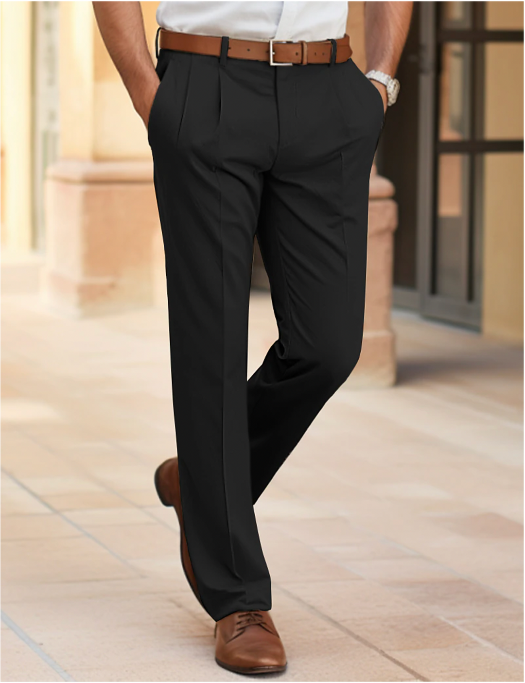 Elegante knöchellange Anzughose für Herren mit moderner Passform und stilvollem Komfort | Tycho
