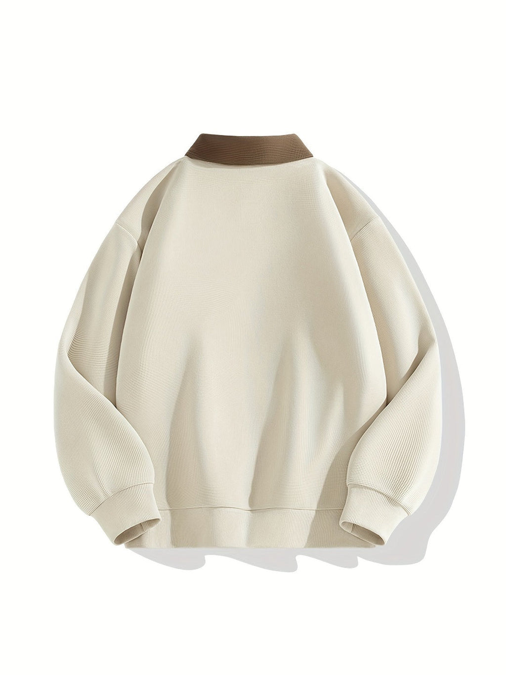 Modischer und bequemer Herren-Polopullover mit Waffelstruktur und Knopfleiste | Viggo