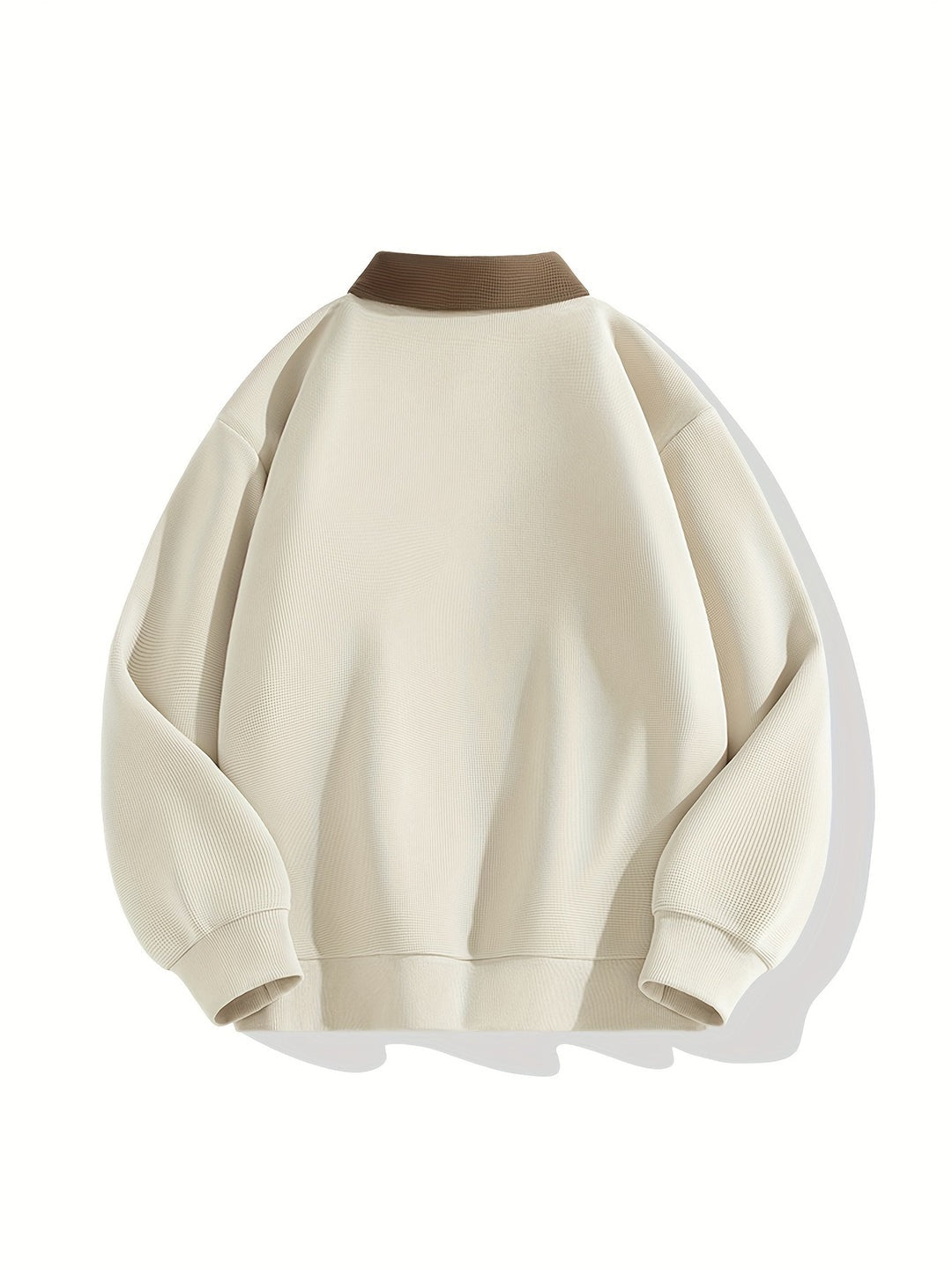 Modischer und bequemer Herren-Polopullover mit Waffelstruktur und Knopfleiste | Viggo