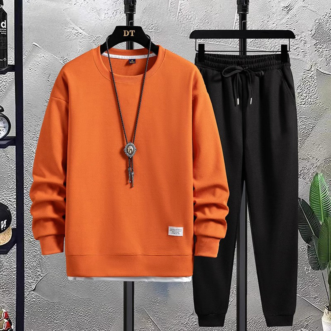 Bequemes Herren-Joggingset mit kuscheliger Haptik und entspannter Passform | Dex