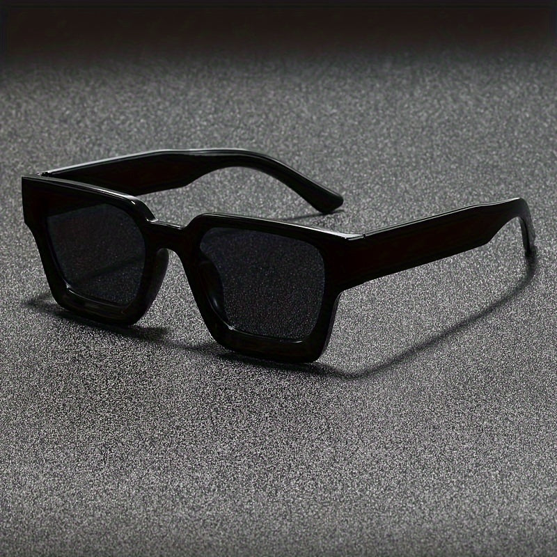 Herren-Retrobrille | Klassischer quadratischer Rahmen | Leicht & Stylisch