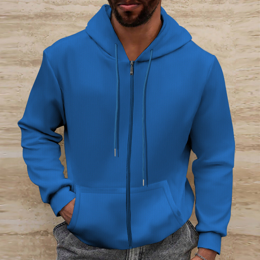 Warmer und stylischer Hoodie für Männer mit einzigartigem Stil und bequemen Taschen | Jari