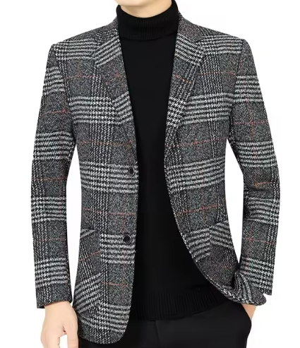 Anspruchsvoller Slim-Fit Blazer für Herren mit moderner Eleganz und zeitlosem Design | Daan