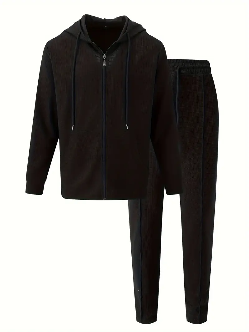 Herrenset | Stilvoll & Bequem | Kapuzenpullover & Hose | Moderne Eleganz