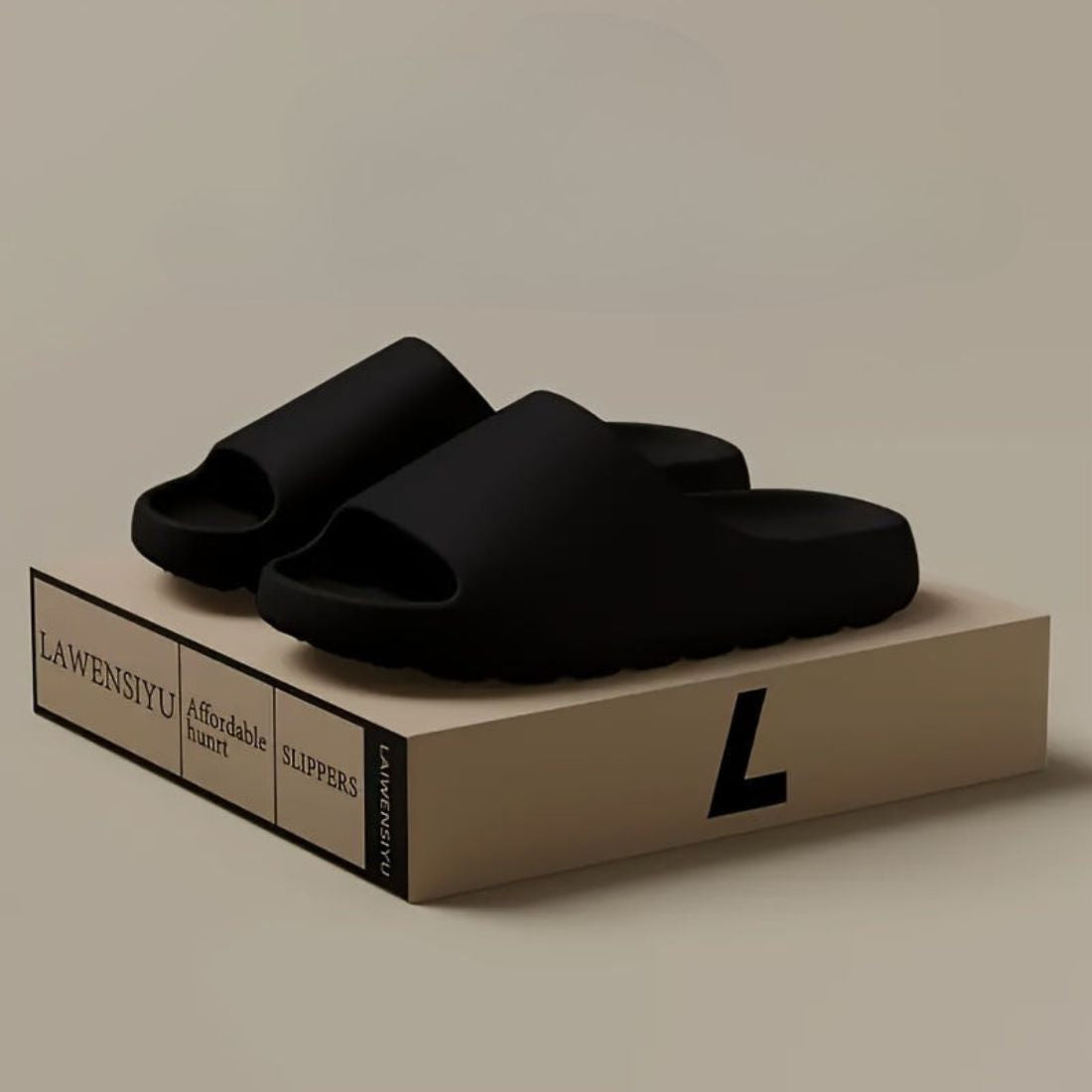 Herren-Hausschuhe | Bequeme Pantoffeln | Rutschfeste Sohle | EVA Farbe