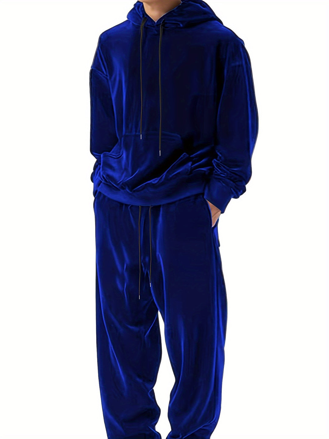 Herren-Trainingsanzug | 2-teiliges Velours-Set | Warm und bequem | Herbst & Winter