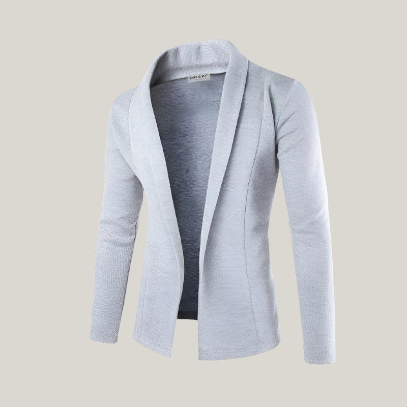 Anspruchsvolle Schalkragen-Strickjacke mit zeitloser Eleganz für Business- und Casual-Looks | Viggo