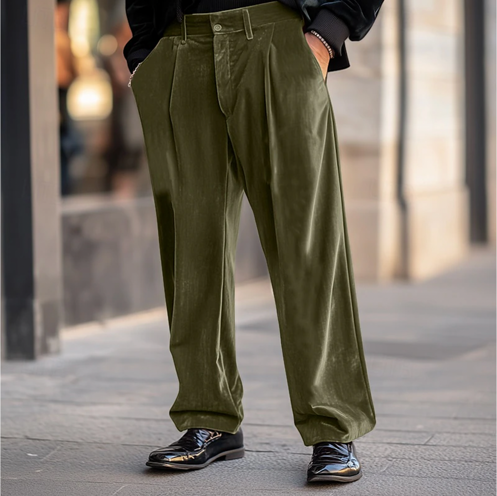 Modische Herren-Rippstrickhose mit Komfort und zeitlosem Charme | Kevin
