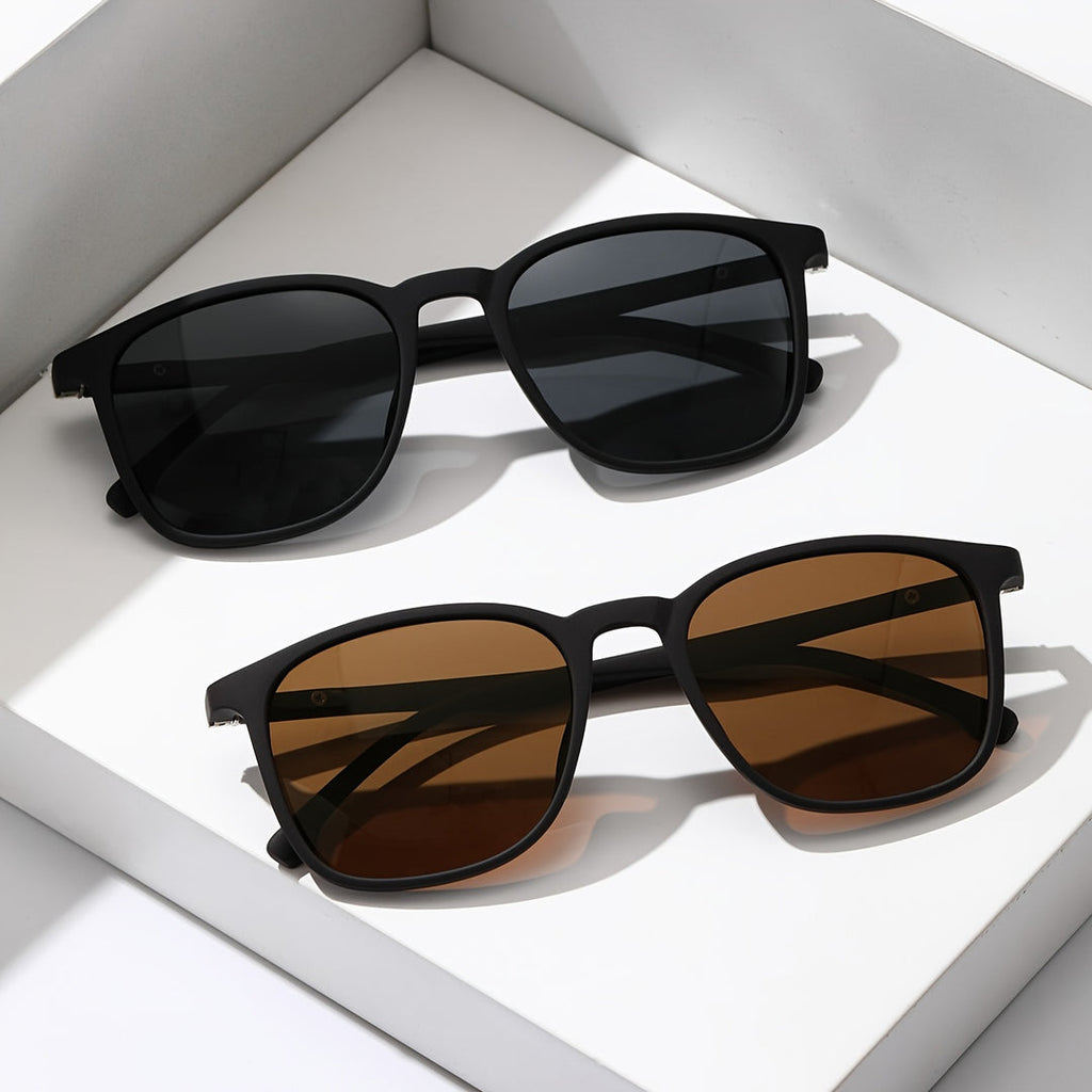 Klassische polarisierende Sonnenbrille für Männer mit anspruchsvollem Design und UV-Schutz | Oscar