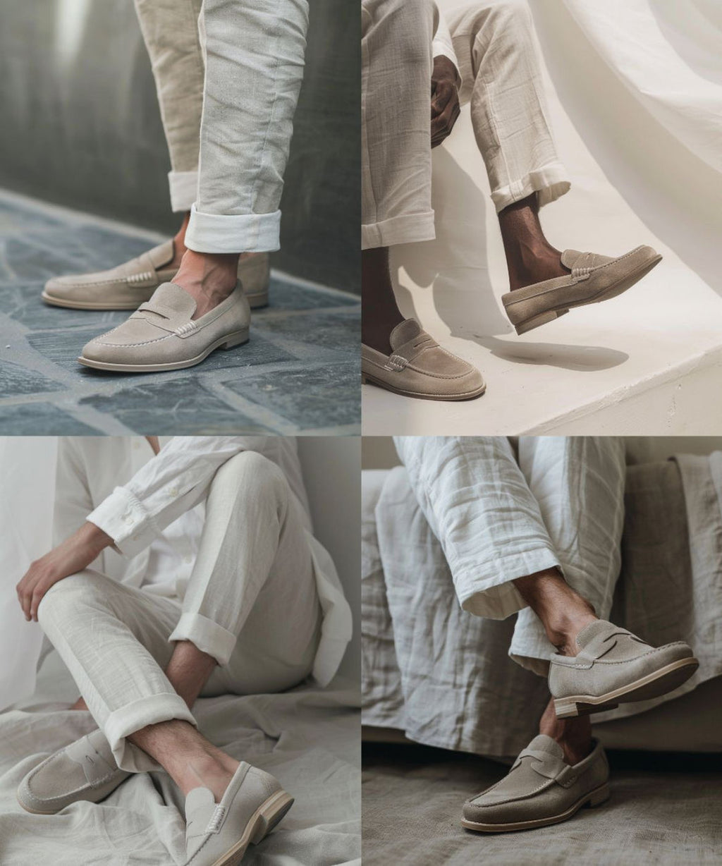 Zeitlose Loafers aus Vintage-Leder für klassische Eleganz und ganztägigen Komfort | Olaf