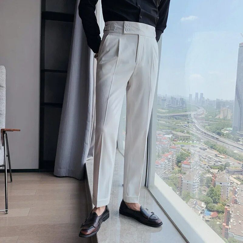 Maßgeschneiderte Anzughose für Männer mit klassischer Passform und raffiniertem Stil | Dries