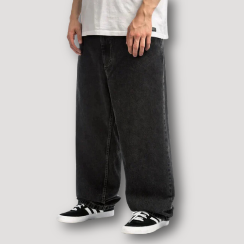 Weite Denim-Baggy-Jeans für einen mühelosen Streetstyle- und Freizeitlook | Bjorn