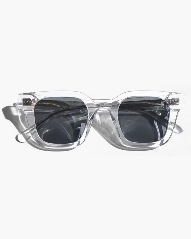 Klassische Sonnenbrille mit quadratischem Rahmen für Männer im Retro-Stil | Benjamin