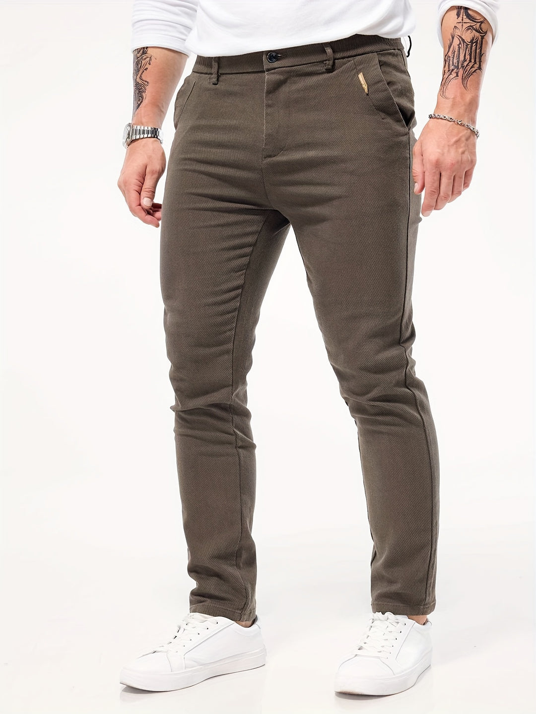 Herrenhosen | Slim-Fit & Stretch | Baumwollmischung & Komfortabel | Ganzjährig