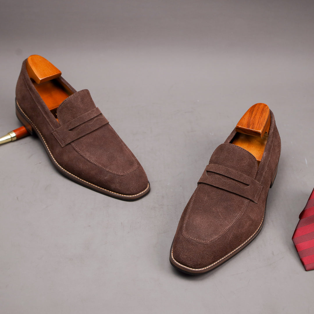 Herren Loafers | Echtes Wildleder | Slip-On-Komfort | Elegant & Langlebig