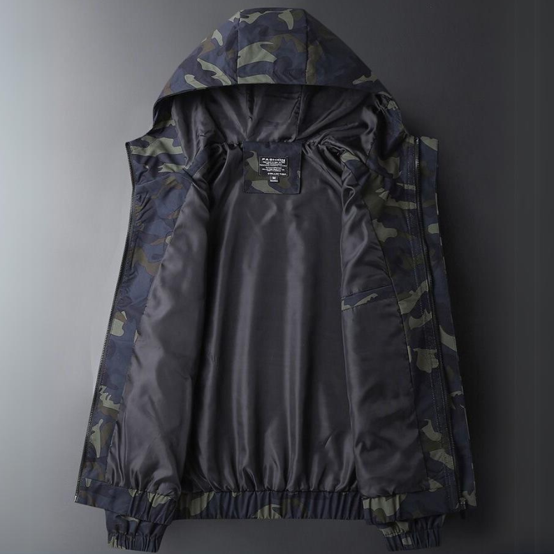 Auffällige Tarnjacke für Männer mit robustem Stil und vielseitigem Komfort | Jay