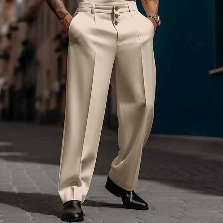 Stilvolle und stromlinienförmige formale Hosen für Männer mit moderner Eleganz | Tygo