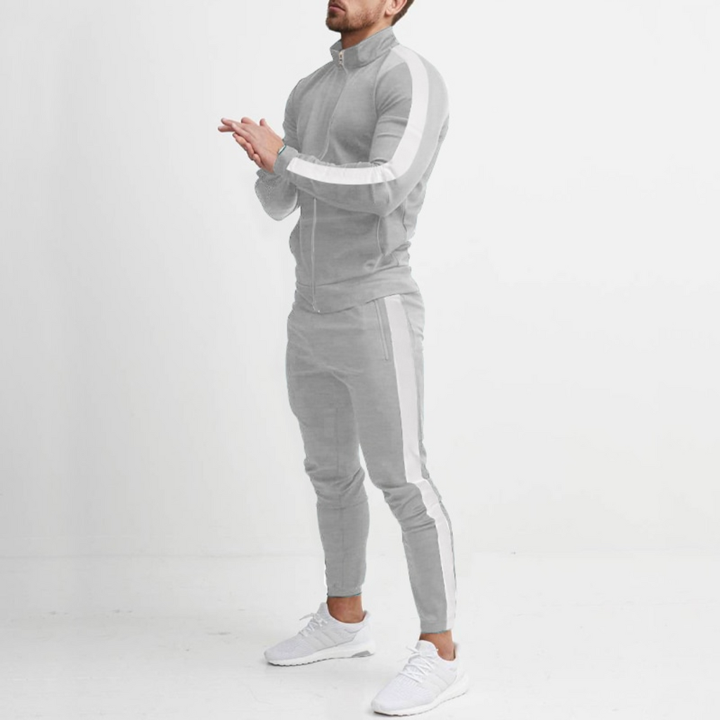 Luxuriöses und elegantes zweiteiliges Joggingset für Männer mit ultimativem Komfort und trendigem Stil | Roderick