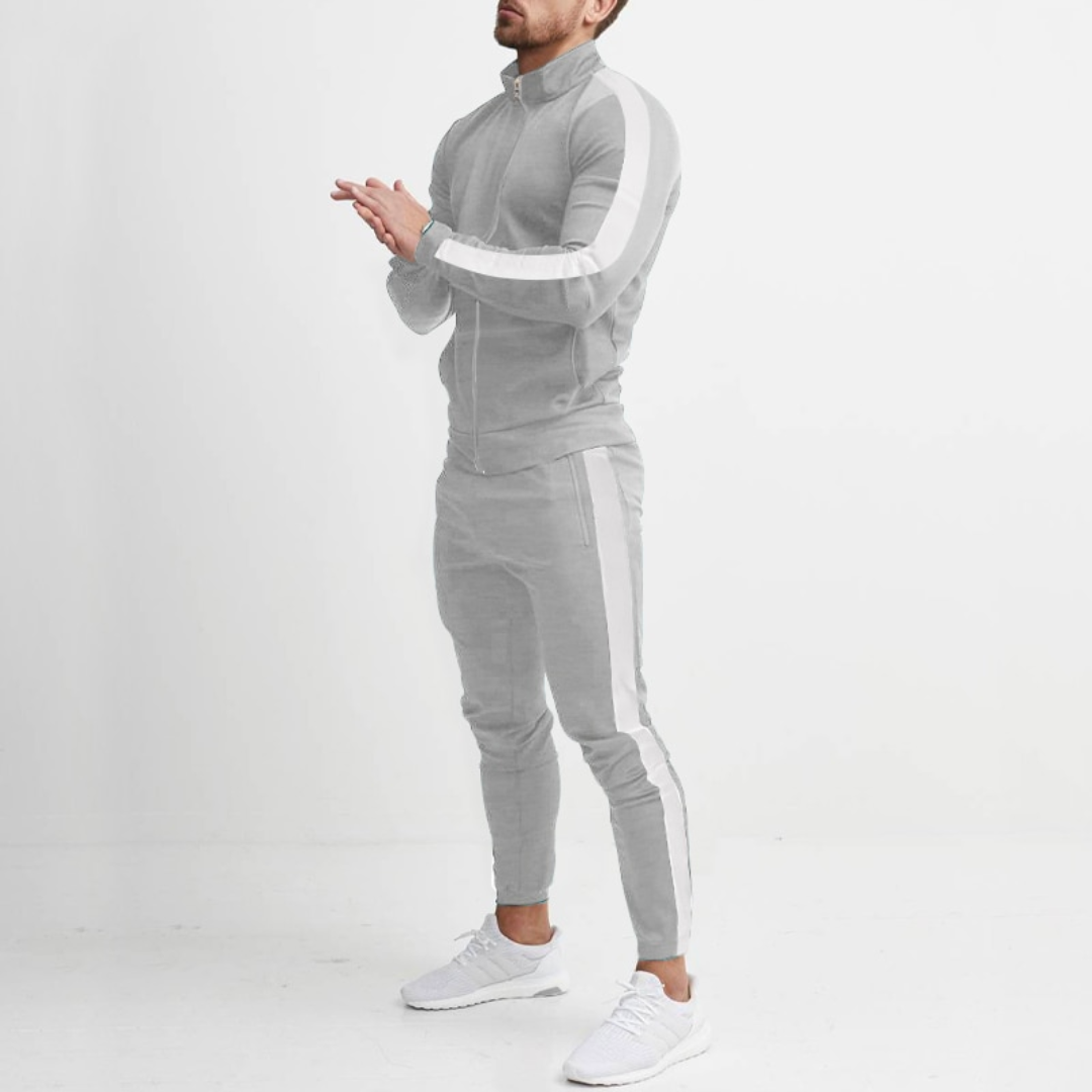 Luxuriöses und elegantes zweiteiliges Joggingset für Männer mit ultimativem Komfort und trendigem Stil | Roderick