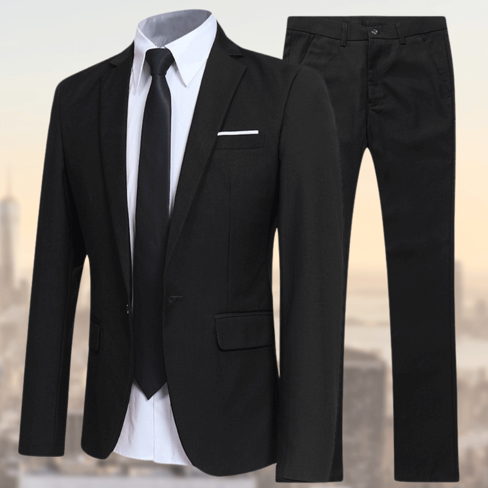Zweiteiliger Herrenanzug | Casual Wedding Suit | Business & Ceremony | Slim Fit Westwear Set