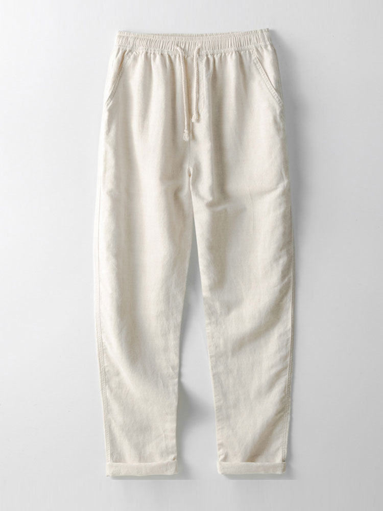 Herren-Set | Kurzarm-Shirt & Hose | Sommerkomfort & Vielseitigkeit | Polyester-Baumwoll-Gemisch