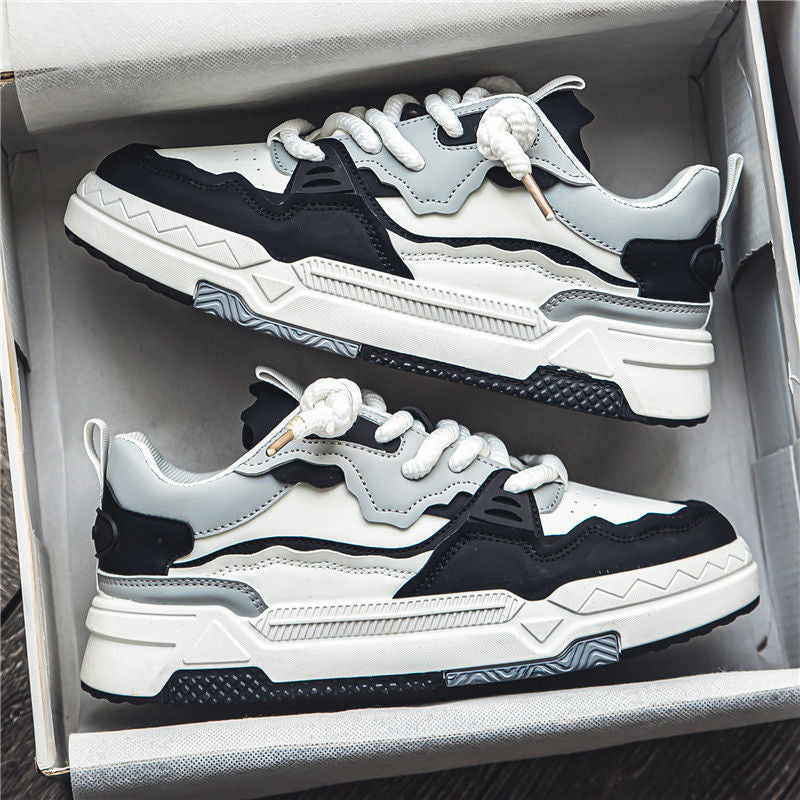 Grove Street Sneakers für Männer | Geschichtete Sohle & Retro-Look | Komfort & Höhe