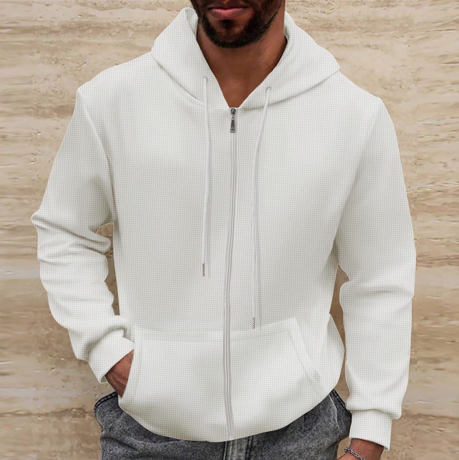 Warmer und stylischer Hoodie für Männer mit einzigartigem Stil und bequemen Taschen | Jari