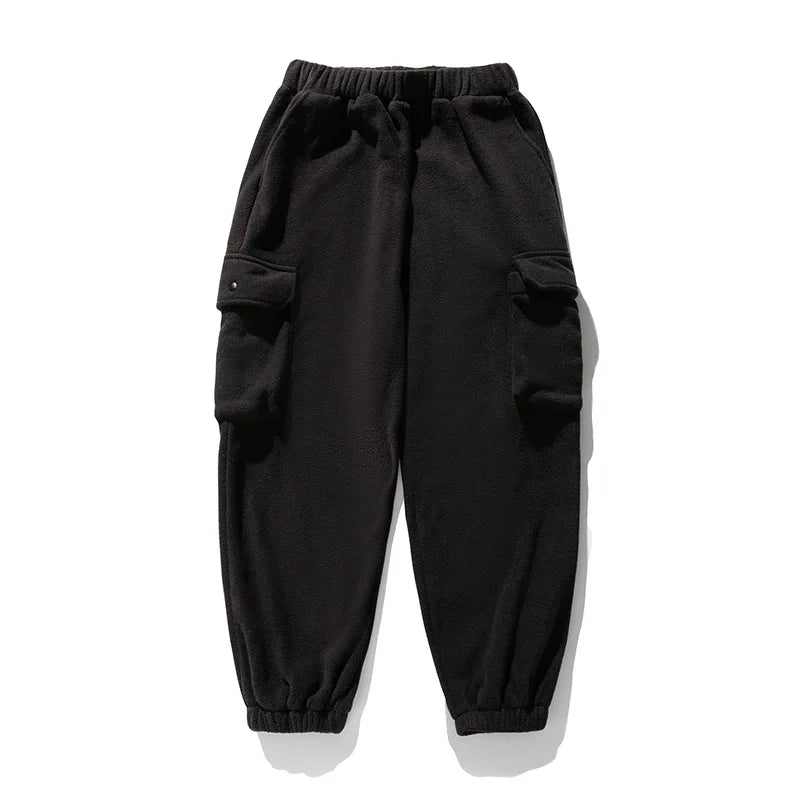 Warme Polar-Fleece-Hose für Männer mit elastischem Bund und Multizak-Design | Jake