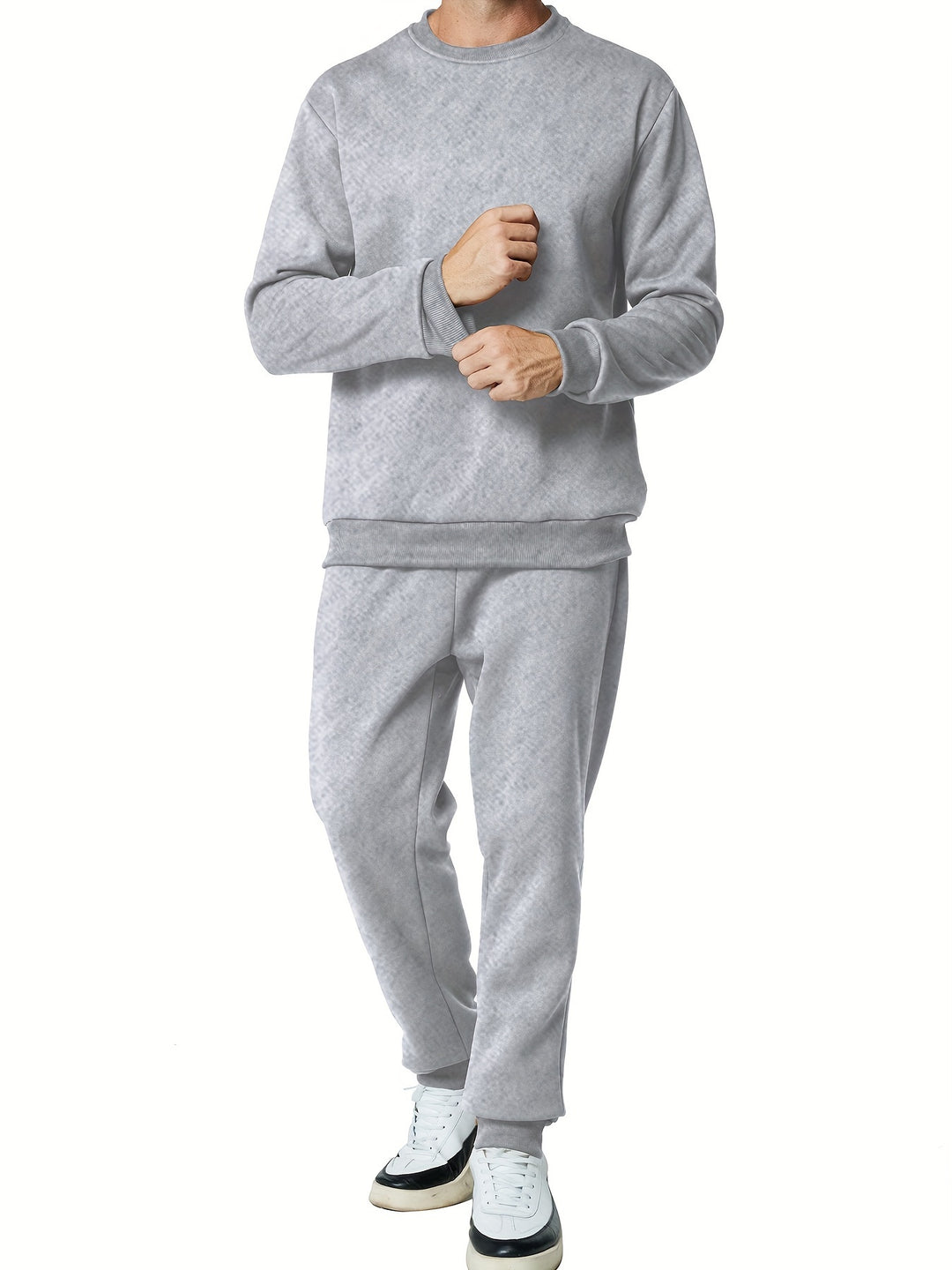 Herren Streetwear Set | Warm & Modern | Sweatshirt & Jogger | Herbst & Winter