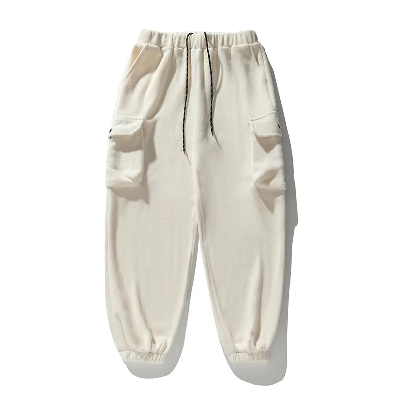 Warme Polar-Fleece-Hose für Männer mit elastischem Bund und Multizak-Design | Jake