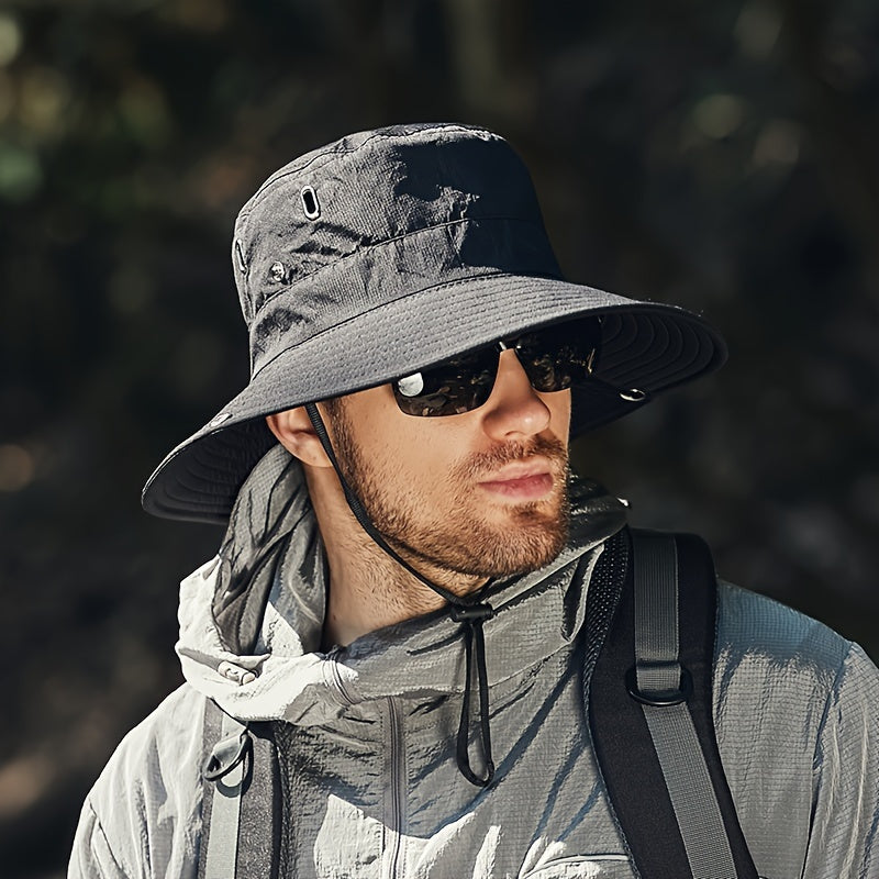 Herren-Sonnenhut | Atmungsaktiv & leicht | Outdoor & sportliches Design