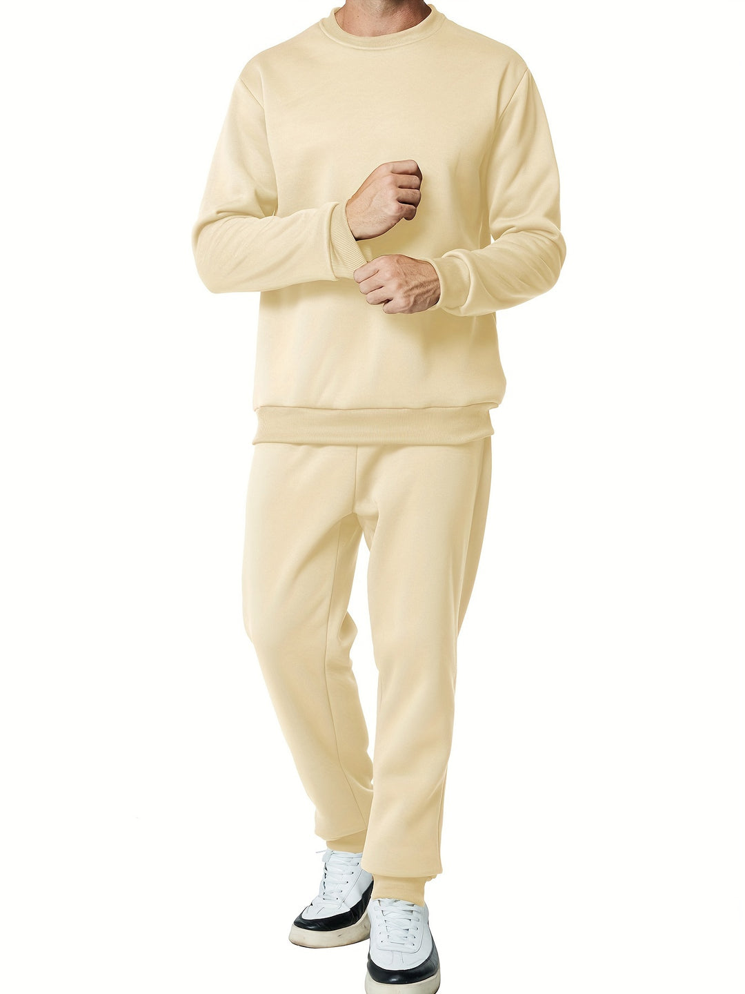 Herren Streetwear Set | Warm & Modern | Sweatshirt & Jogger | Herbst & Winter