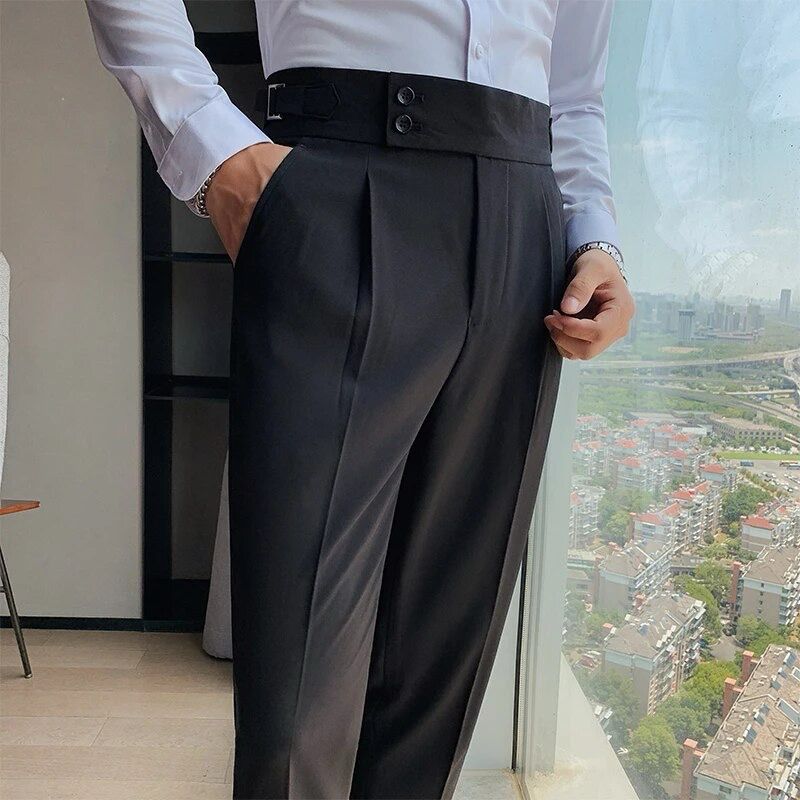 Maßgeschneiderte Anzughose für Männer mit klassischer Passform und raffiniertem Stil | Dries