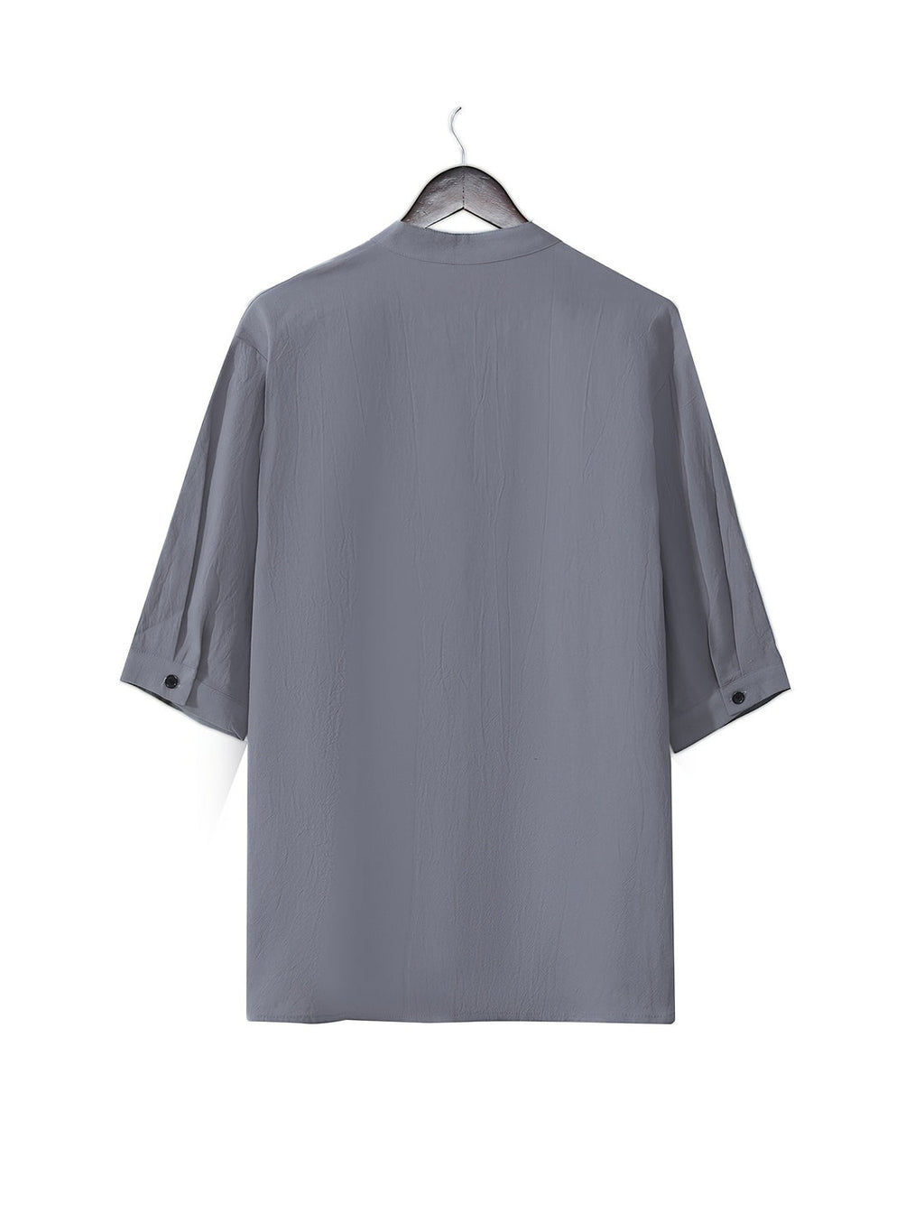 Herrenset | Stehkragen & passende Hose | Relaxed Fit | Sommer Casual
