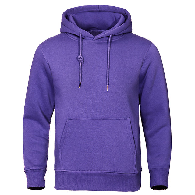 Trendiger und lässiger Hoodie für Männer mit Kängurutaschen und verstellbaren Kordelzügen | Roderick