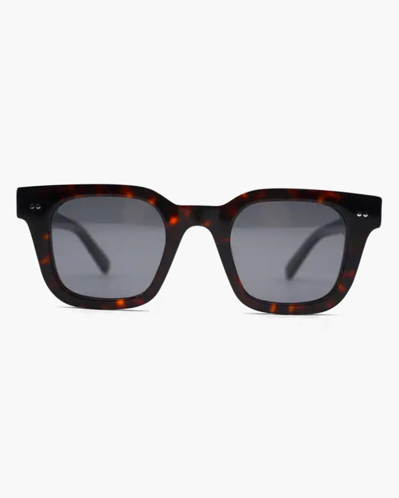 Klassische Sonnenbrille mit quadratischem Rahmen für Männer im Retro-Stil | Benjamin