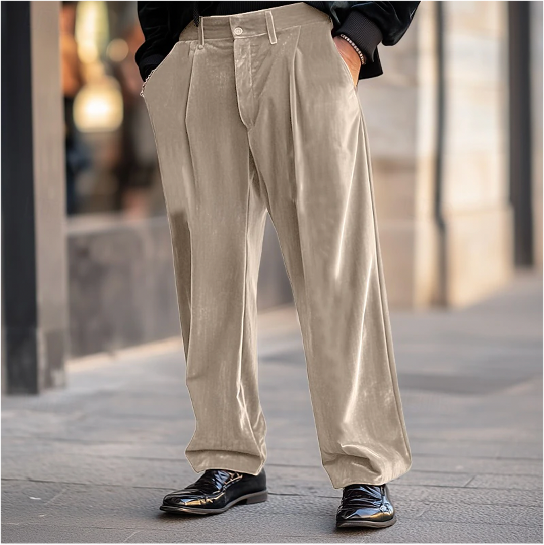 Modische Herren-Rippstrickhose mit Komfort und zeitlosem Charme | Kevin