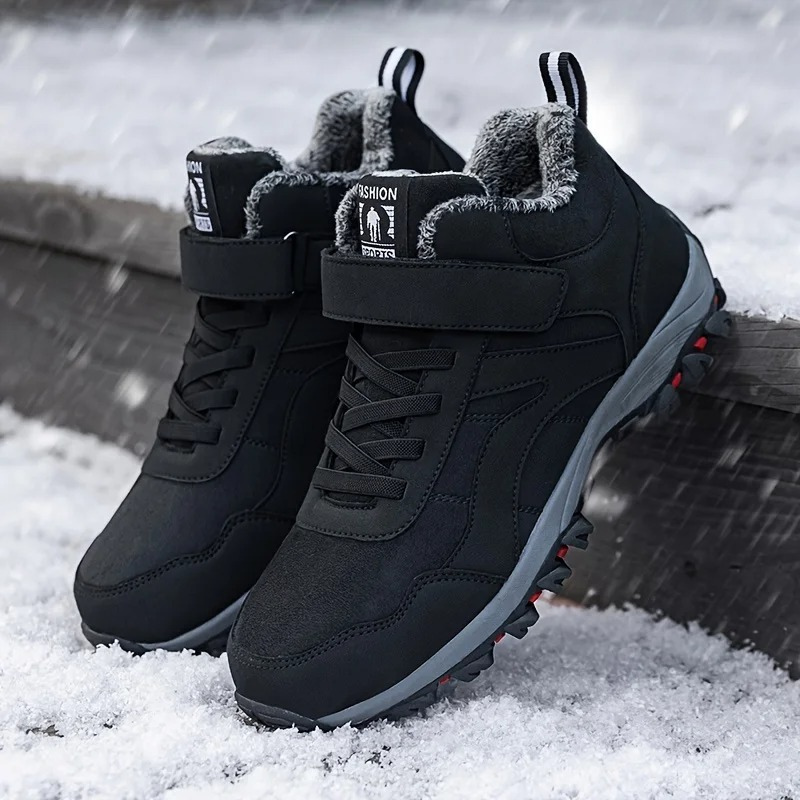 Warme und stylische Herren-Winterstiefel mit rutschfester Sohle für Outdoor-Abenteuer | Freek