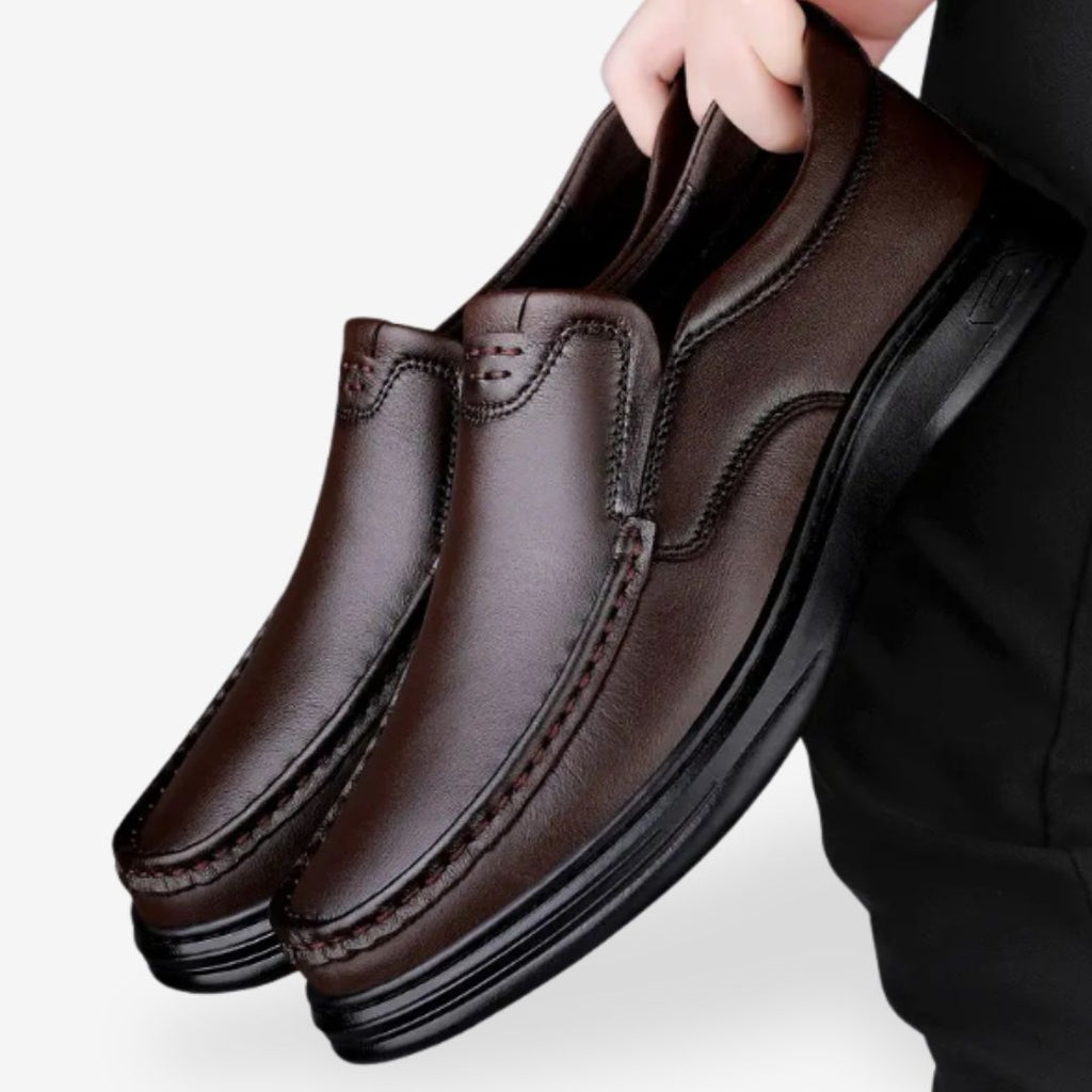 Anspruchsvolle Anzugschuhe aus Kunstleder für Herren mit zeitlosem Charme und klassischem Design | Morris