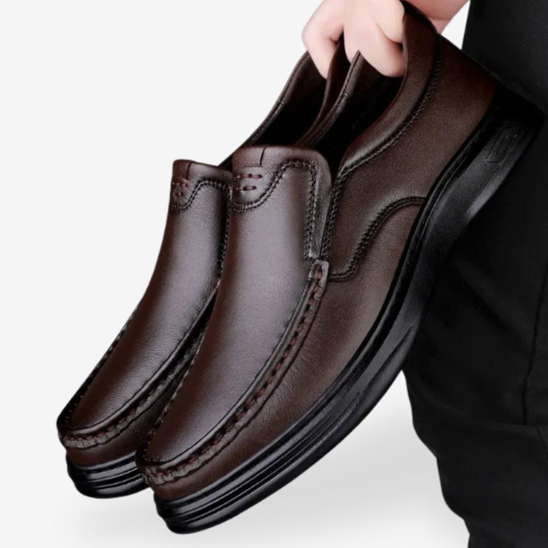 Anspruchsvolle Anzugschuhe aus Kunstleder für Herren mit zeitlosem Charme und klassischem Design | Morris