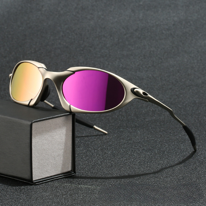 Herrensonnenbrille | Sportliches Design | Polarisierte Gläser | UV-Schutz | Leichtmetall