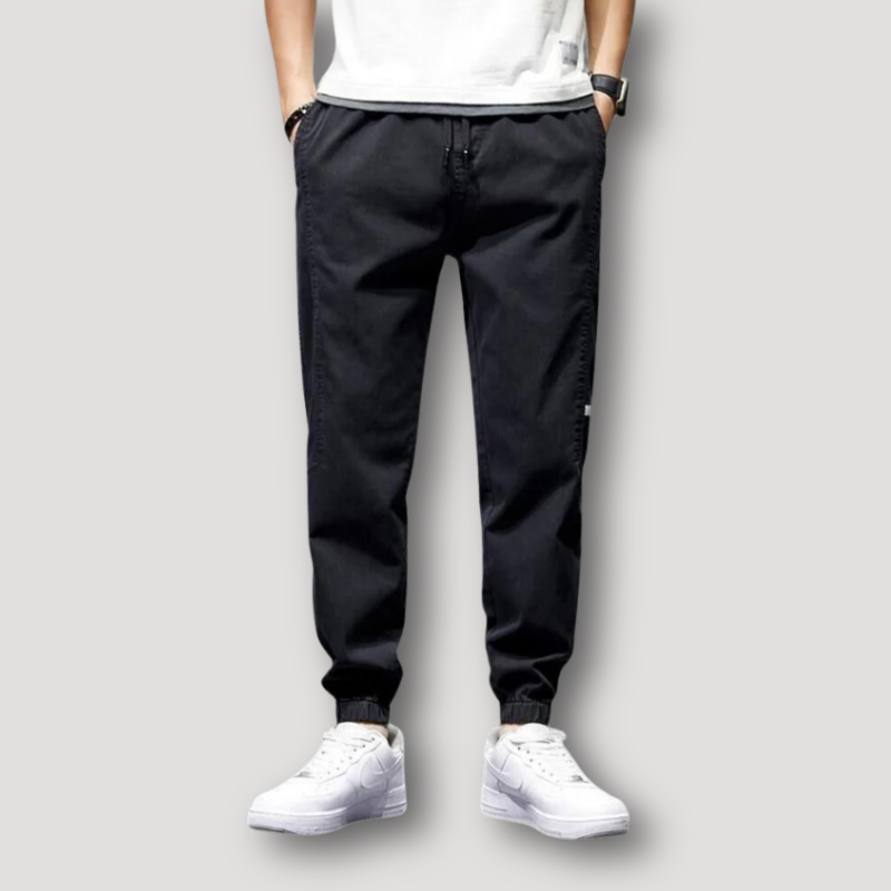 Moderne und stilvolle Denim-Hose mit verstellbarem Kordelzug für ultimativen Komfort | Rens