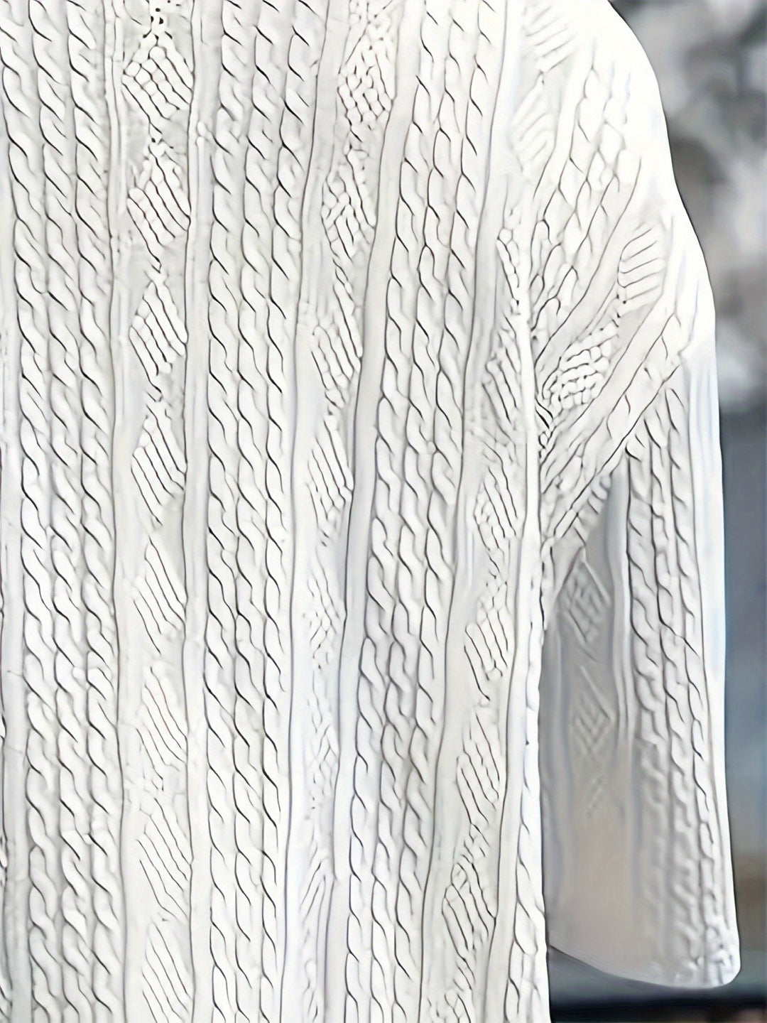 Herrenset | 3D Print T-Shirt mit V-Ausschnitt & Shorts | Lässiges Sommerset
