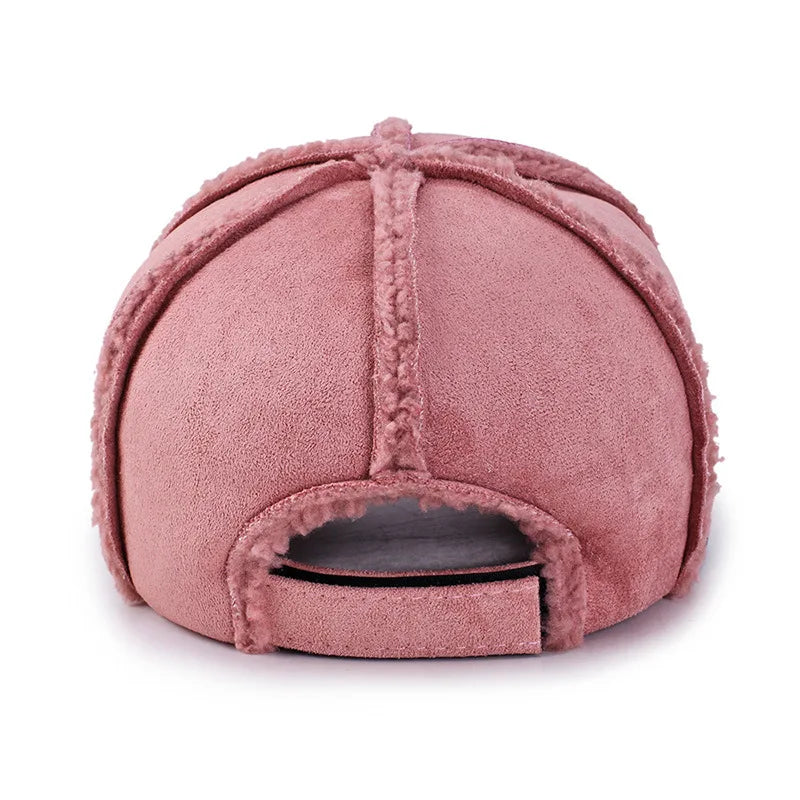 Herrenmütze | Vintage-Look | Winddicht & Modisch | Wildleder-Look | Baseballkappe