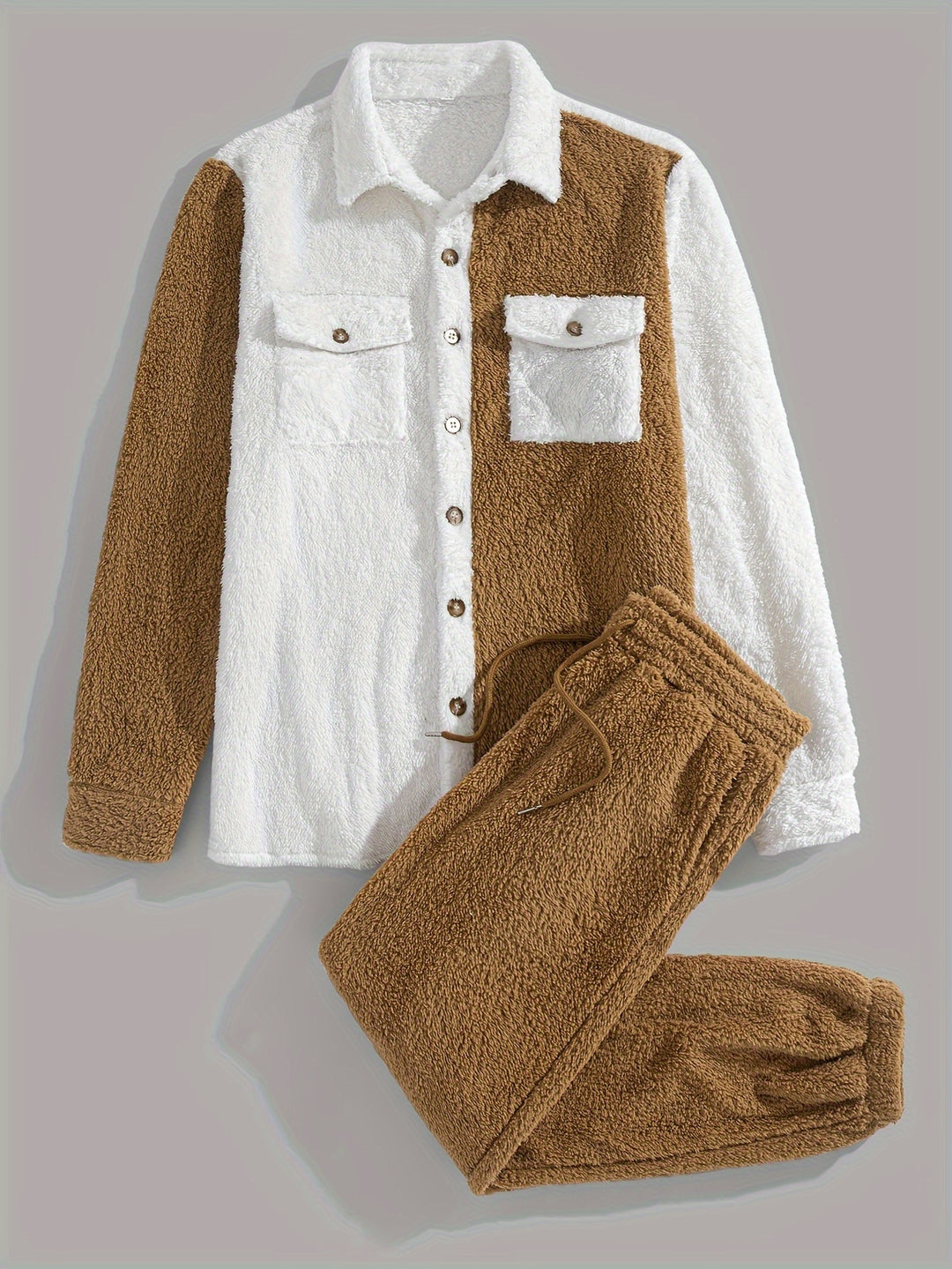 Herren Fleece Set | Warm & Bequem | Lässiger Stil & Einzigartiges Design