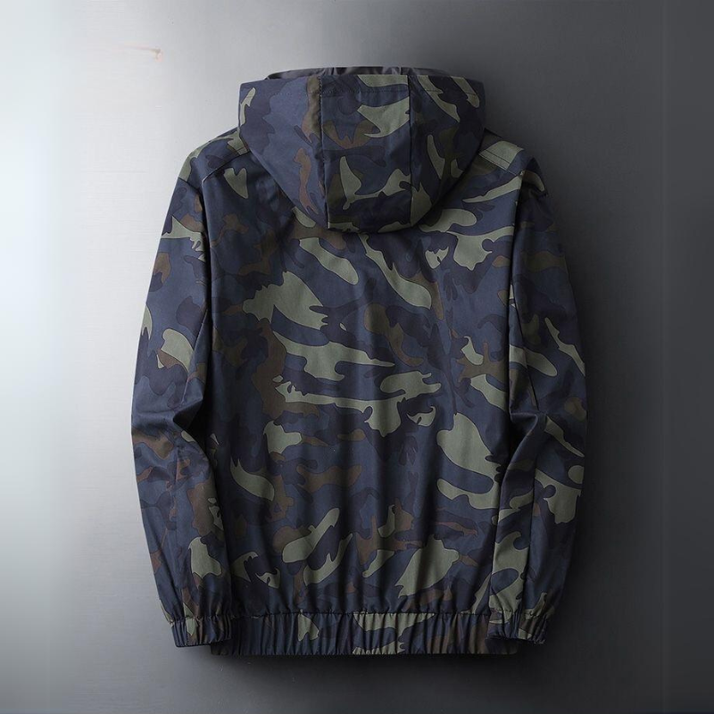 Auffällige Tarnjacke für Männer mit robustem Stil und vielseitigem Komfort | Jay