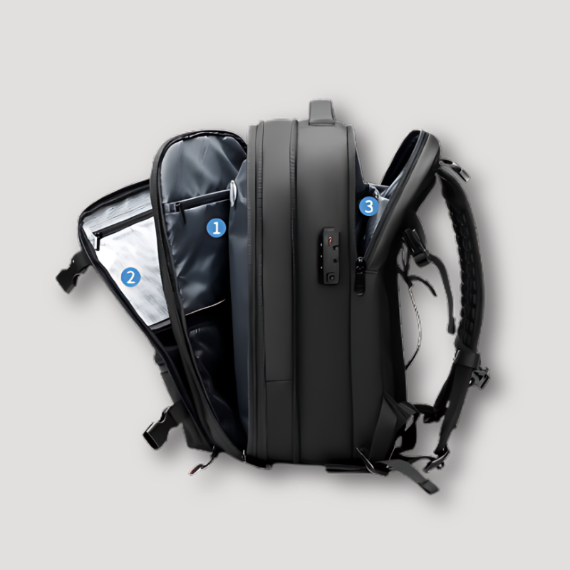 Multifunktionale Outdoor Vakuum Kompression Anti-Diebstahl-Rucksack mit großer Kapazität | Julian
