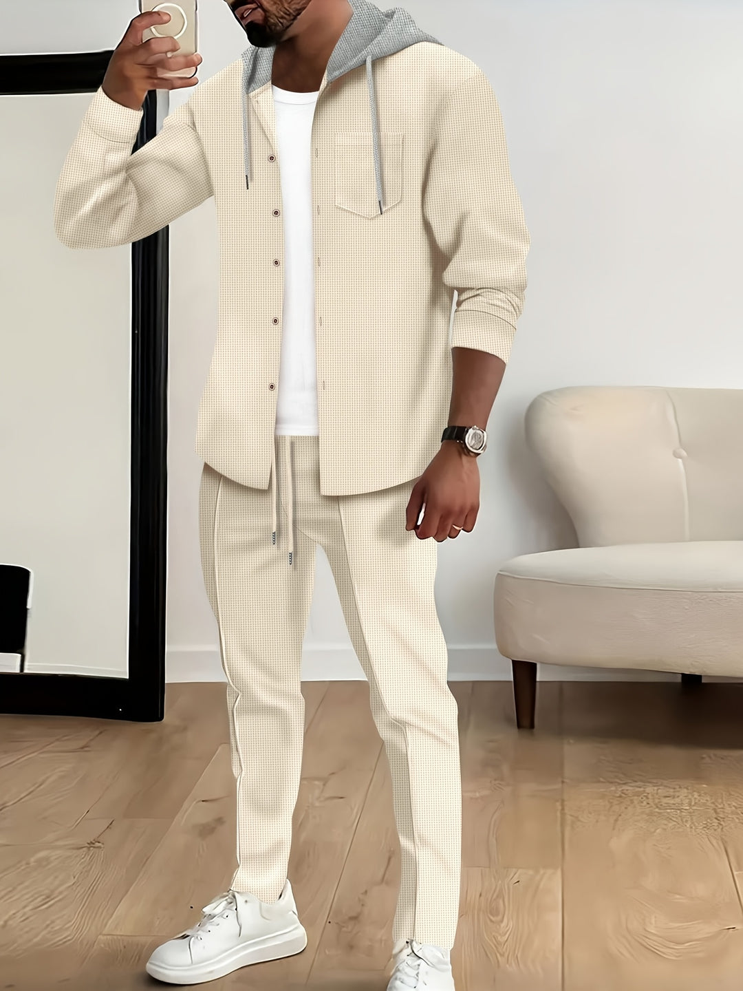 Herren Sport Set | Stylisch & Bequem | Kapuze & Kordelzughose