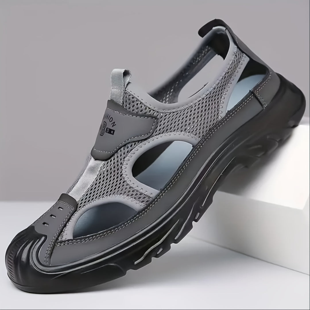 Herren-Sport-Sandalen | Atmungsaktiv & Leichtgewichtig | Rutschfest & Langlebig | Einfarbig